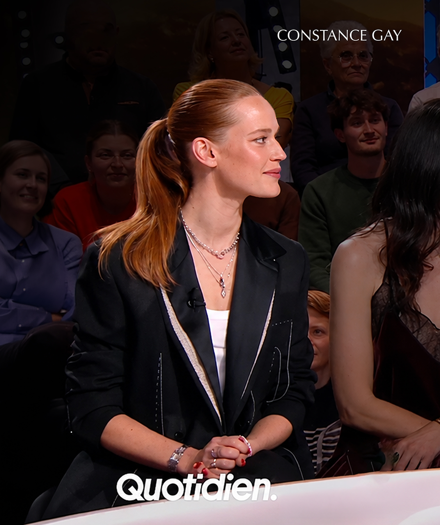 Constance Gay Wears Fullord on Quotidien