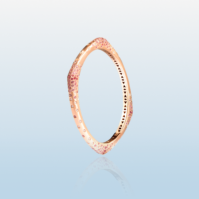 Gold Ghost Rainbow Hues Bracelet
