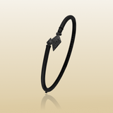 Masai Bracelet 18K Rose Gold and black matt finish & diamonds
