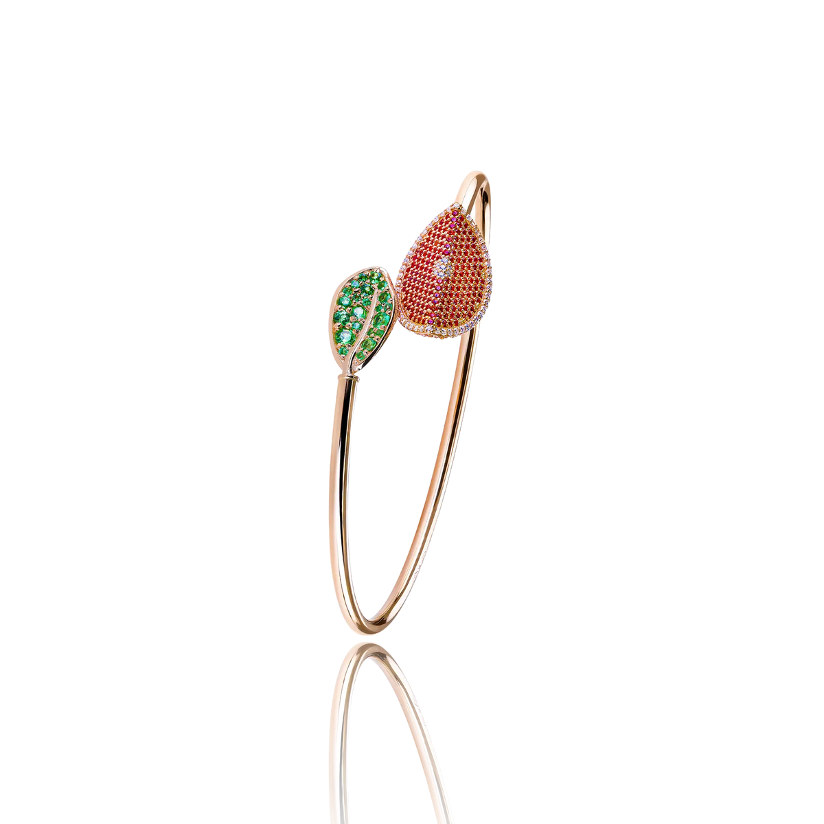 EDEN ORANGE RIGID BRACELET