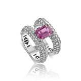 GHOST PRIVE PINK SAPPHIRE RING