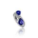 GHOST PRIVE RING PEAR-SHAPED SAPPHIRES