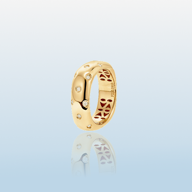 GOLD GHOST RING