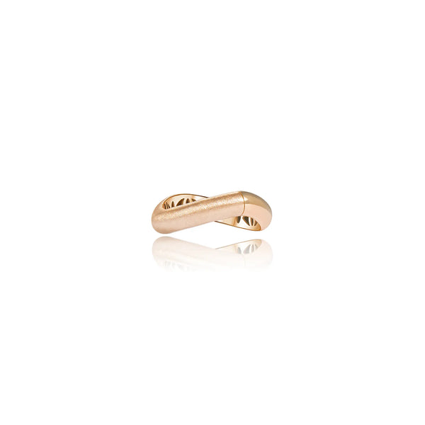 GHOST SHIFT RING HALF GLOSSY HALF TEXTURED