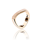 GHOST SHIFT RING HALF GLOSSY HALF TEXTURED