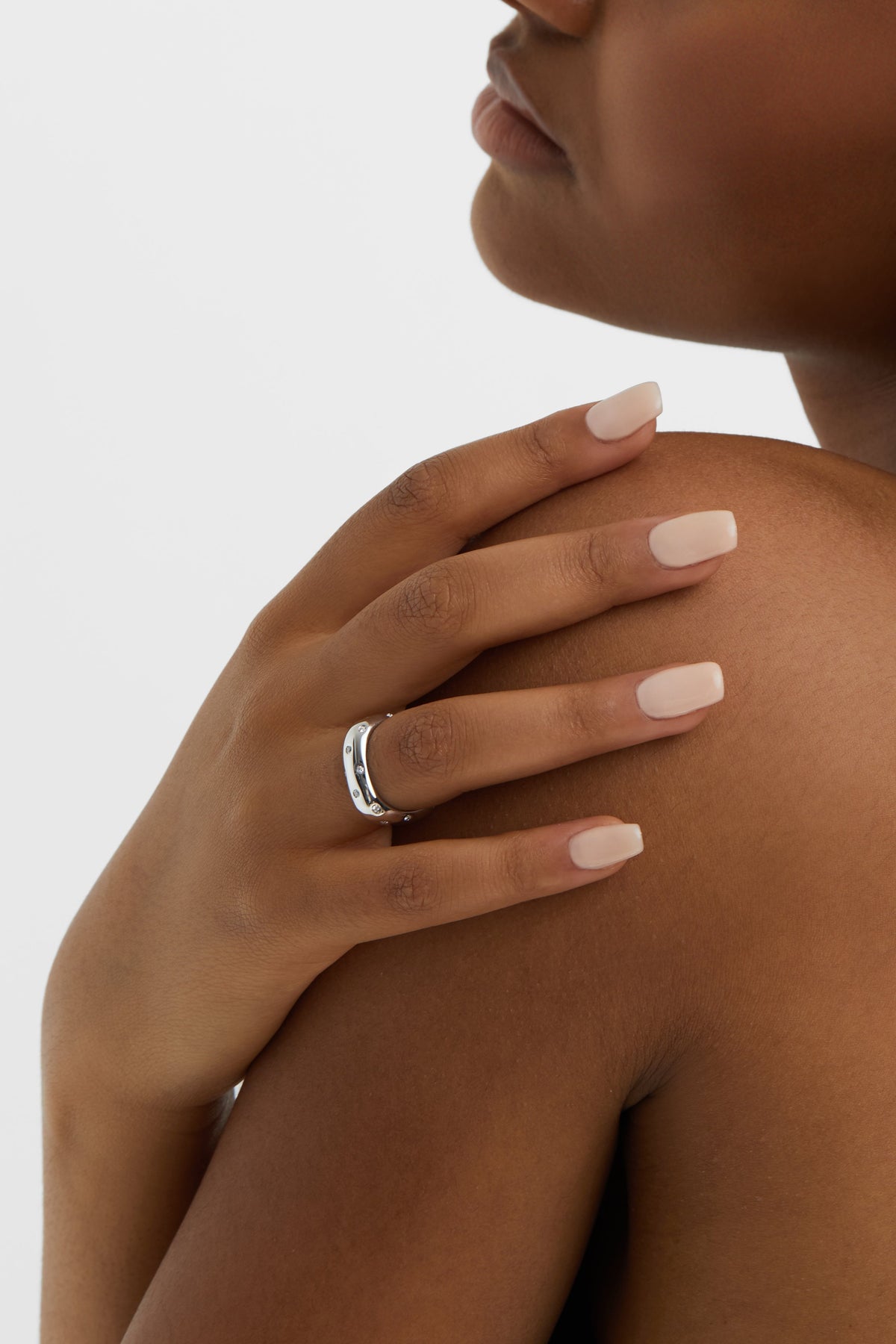 GOLD GHOST RING