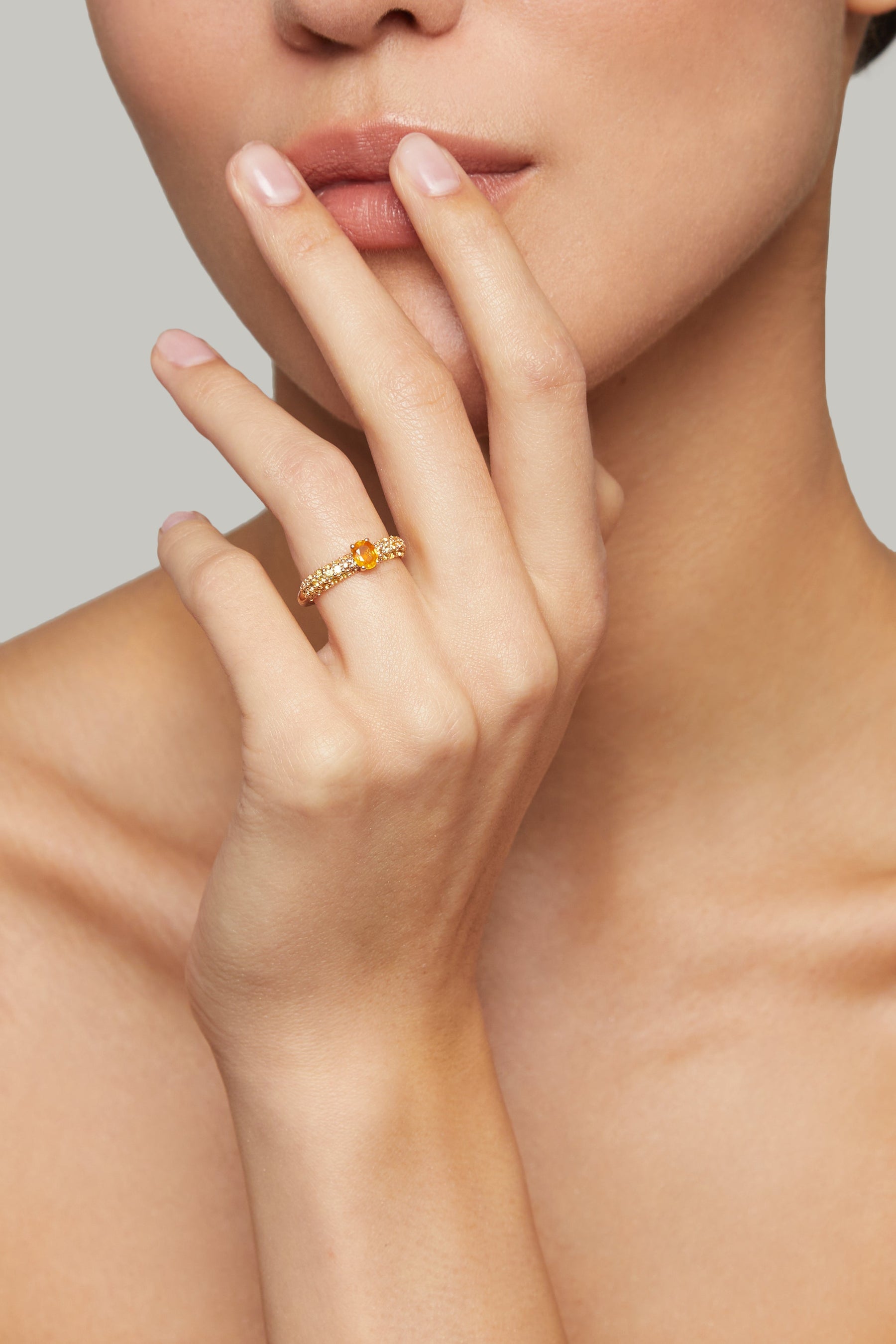 ETERNITY RING SOLITAIRE