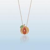 EDEN ORANGE NECKLACE MEDIUM