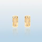 GOLD GHOST EARRINGS