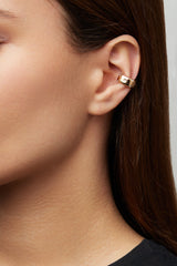 GOLD GHOST EAR CUFF