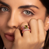 GHOST PRIVE GREEN TOURMALINE RING