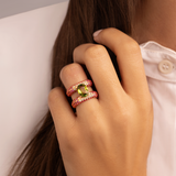 GHOST PRIVE GREEN TOURMALINE RING