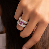 GHOST PRIVE PINK SAPPHIRE RING